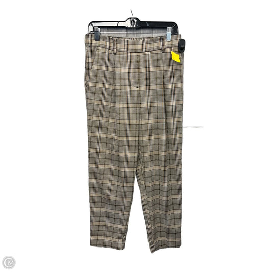 Pants Dress By Loft In Plaid Pattern, Size: 4