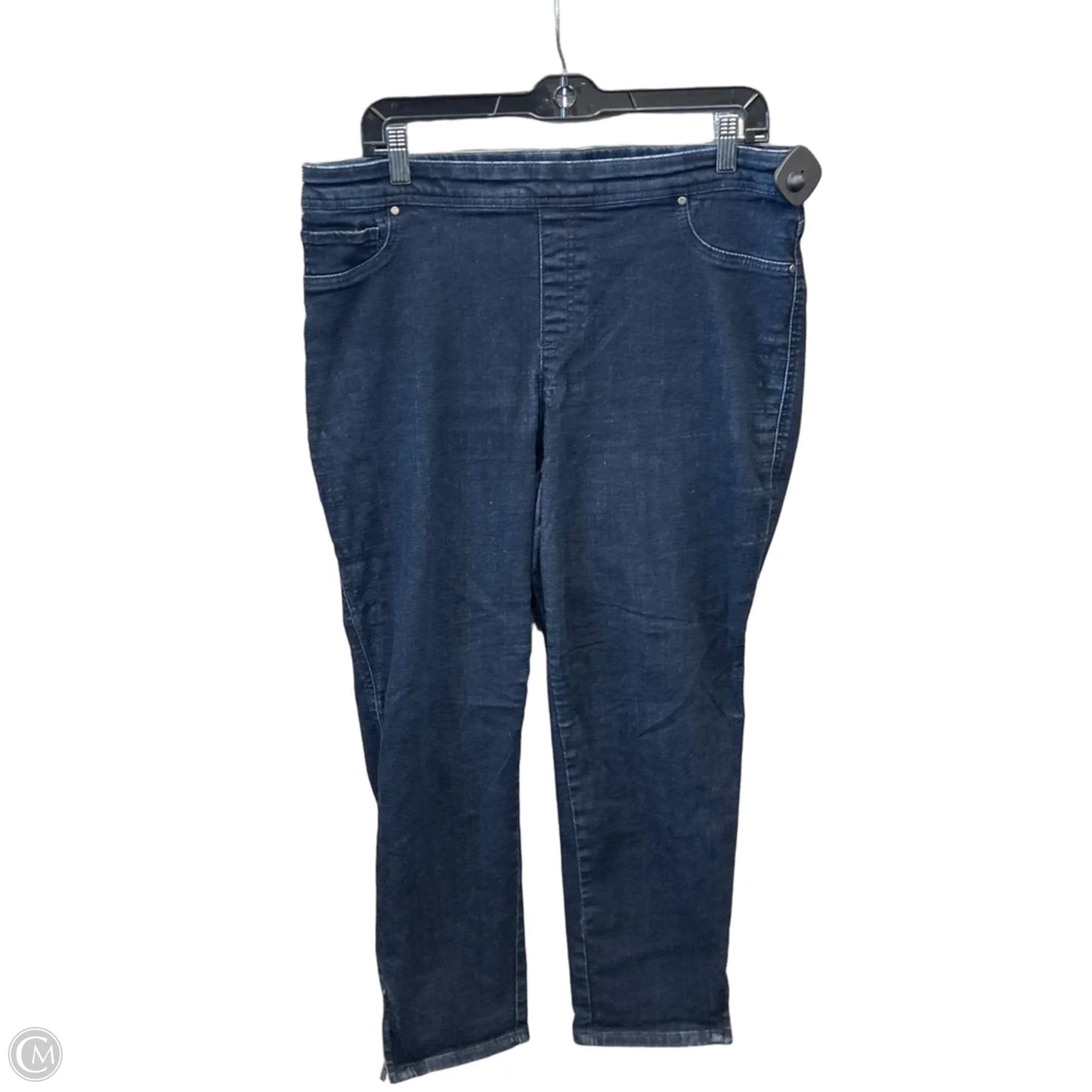 Jeans Jeggings By Chicos In Blue Denim, Size: 2