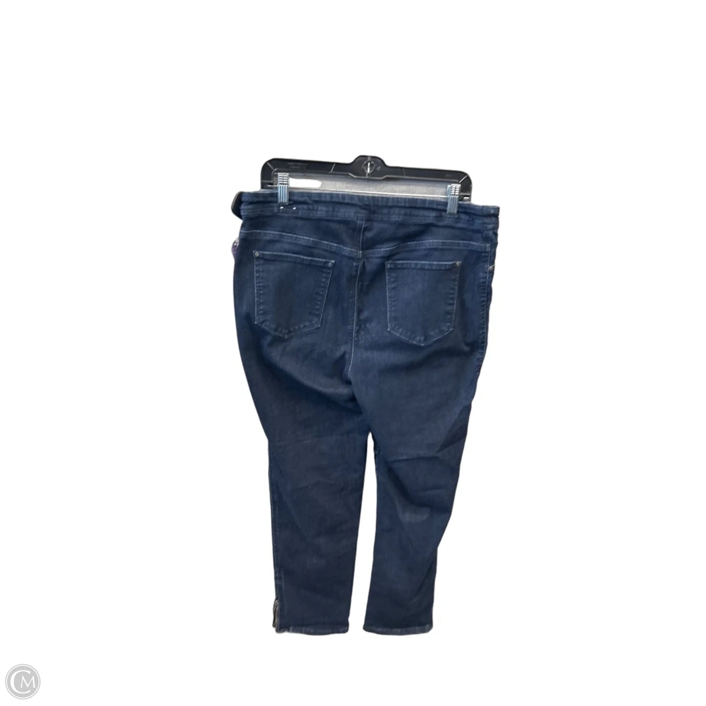 Jeans Jeggings By Chicos In Blue Denim, Size: 2