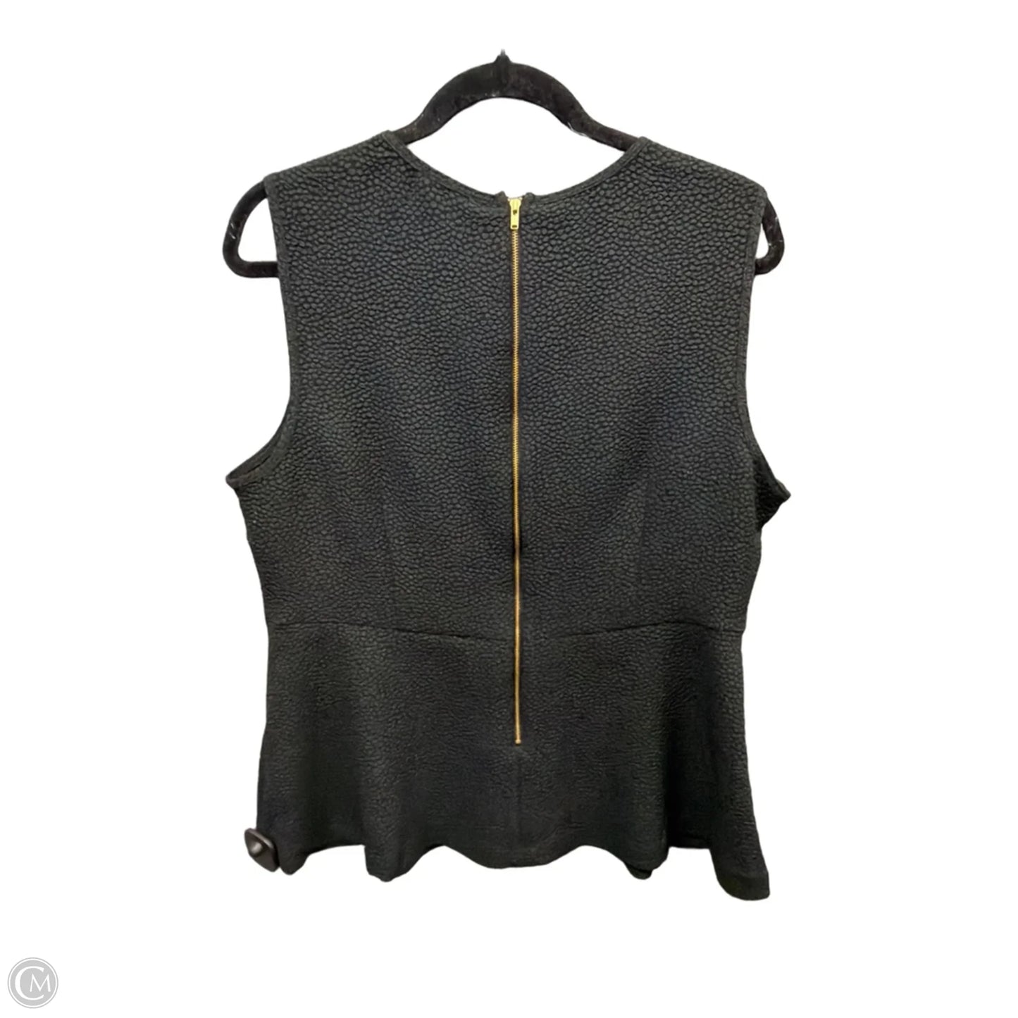 Top Sleeveless By Limited In Black, Size: Xl