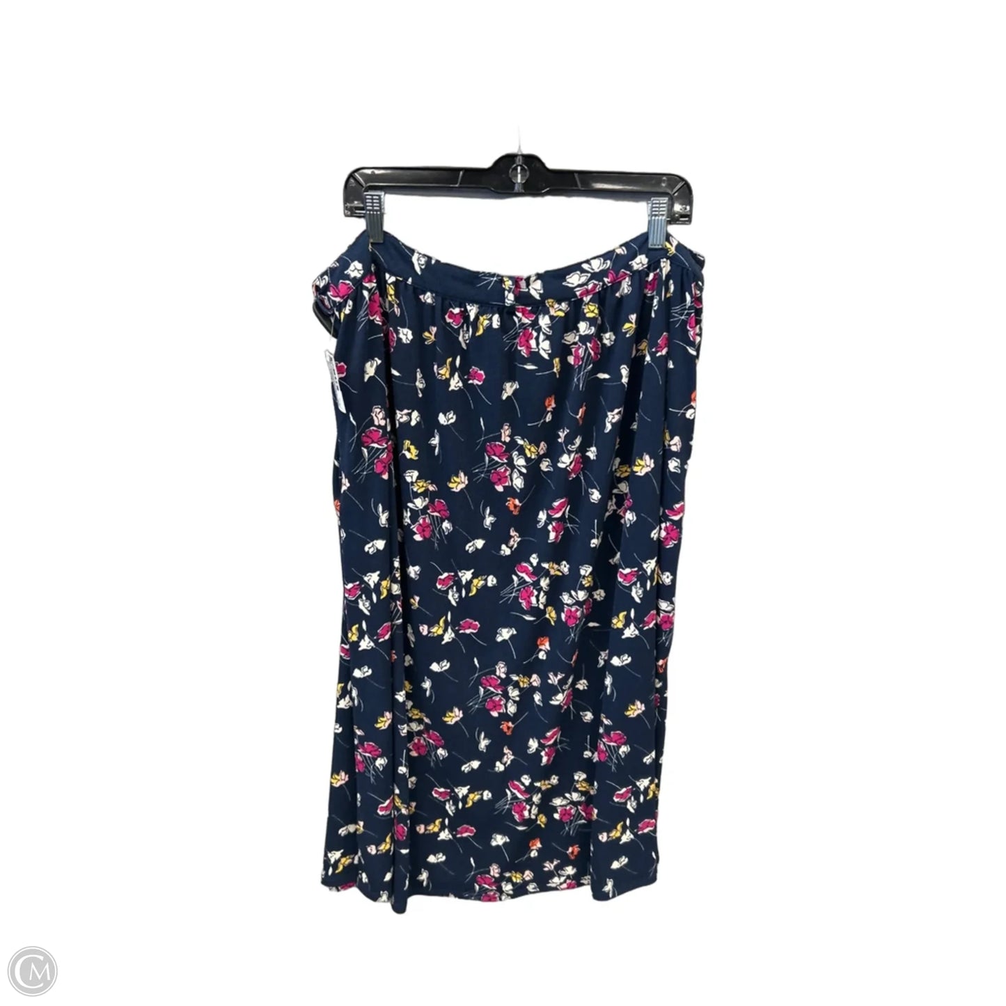 Skirt Maxi By Terra & Sky In Blue, Size: 18