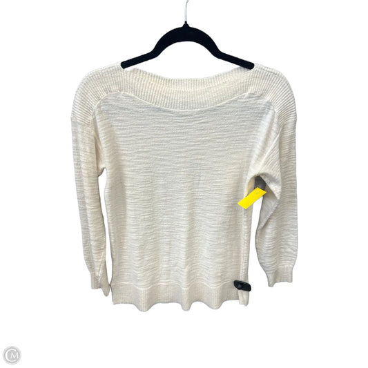 Top Long Sleeve By Loft In Cream, Size: S