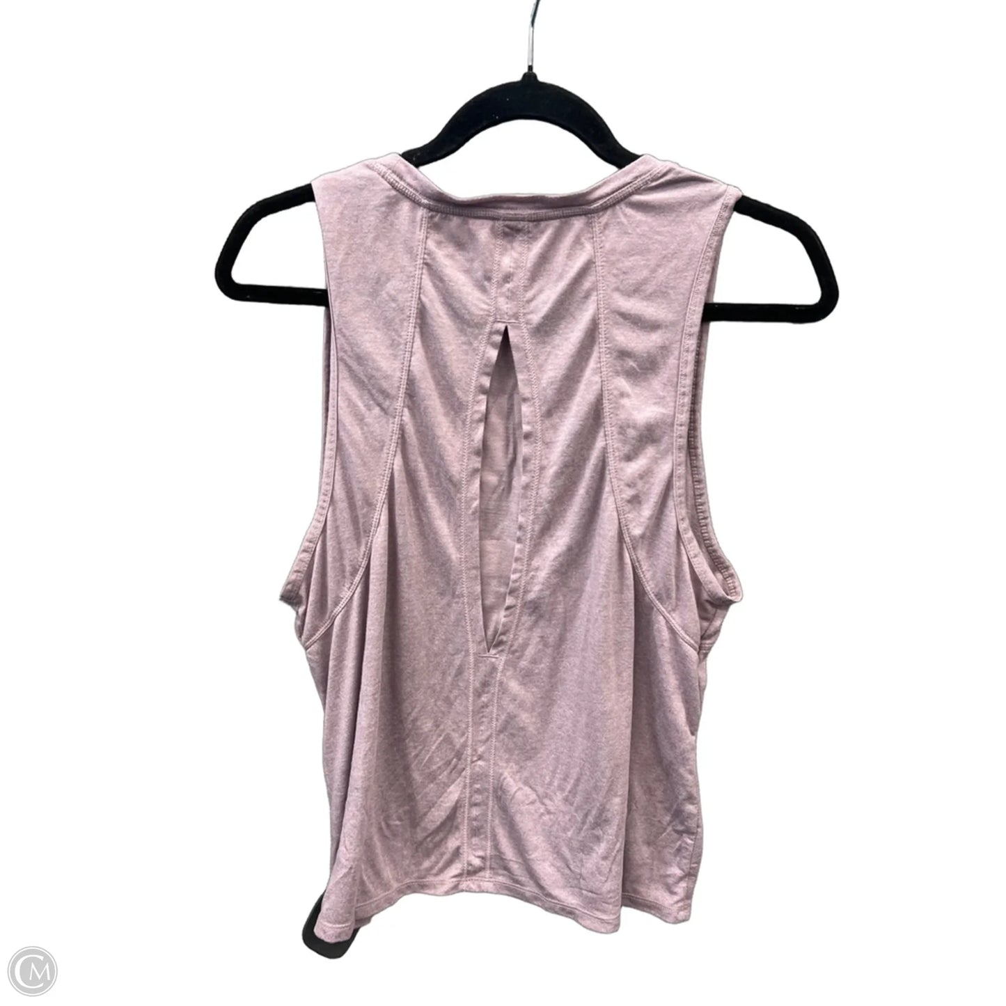 Athletic Tank Top By Reebok In Purple, Size: L