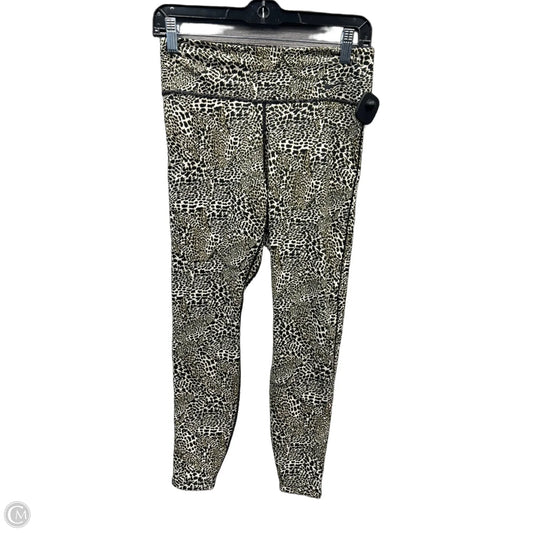 Athletic Leggings By Nike Apparel In Animal Print, Size: M