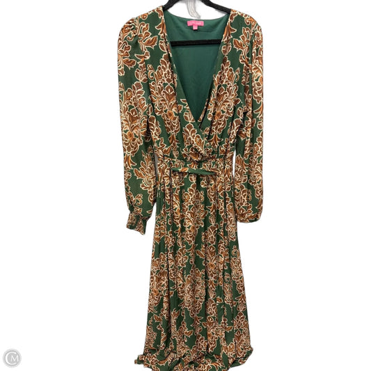 Dress Casual Maxi By Flying Tomato In Green, Size: L