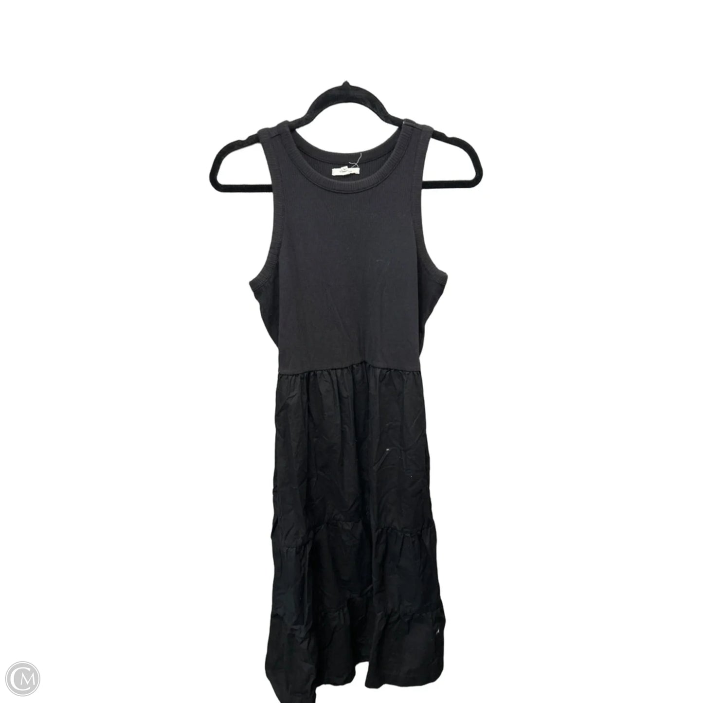 Dress Casual Maxi By Maurices In Black, Size: L