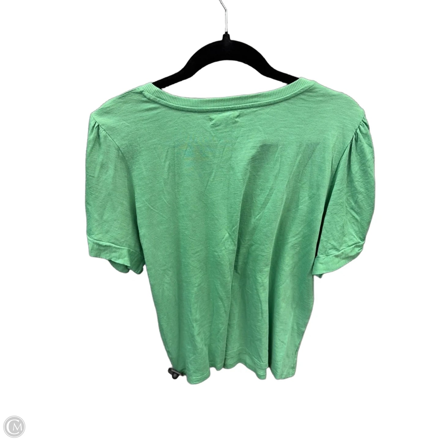 Top Short Sleeve Basic By Maurices In Green, Size: L