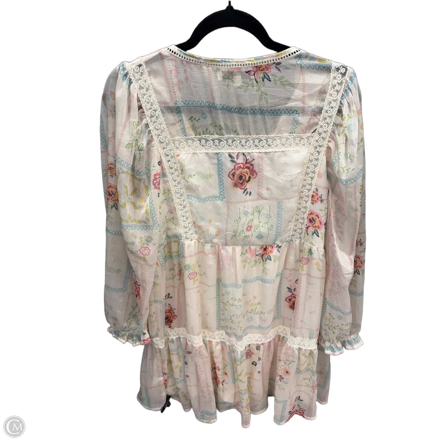 Dress Casual Midi By Penelope Rose In Cream, Size: Xl