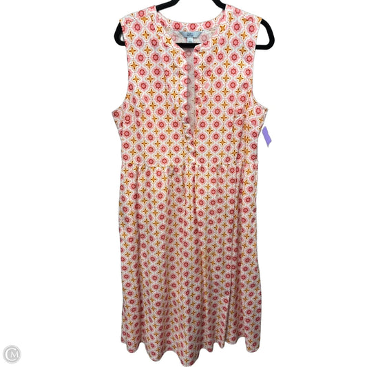 Dress Casual Maxi By Croft And Barrow In Pink, Size: L
