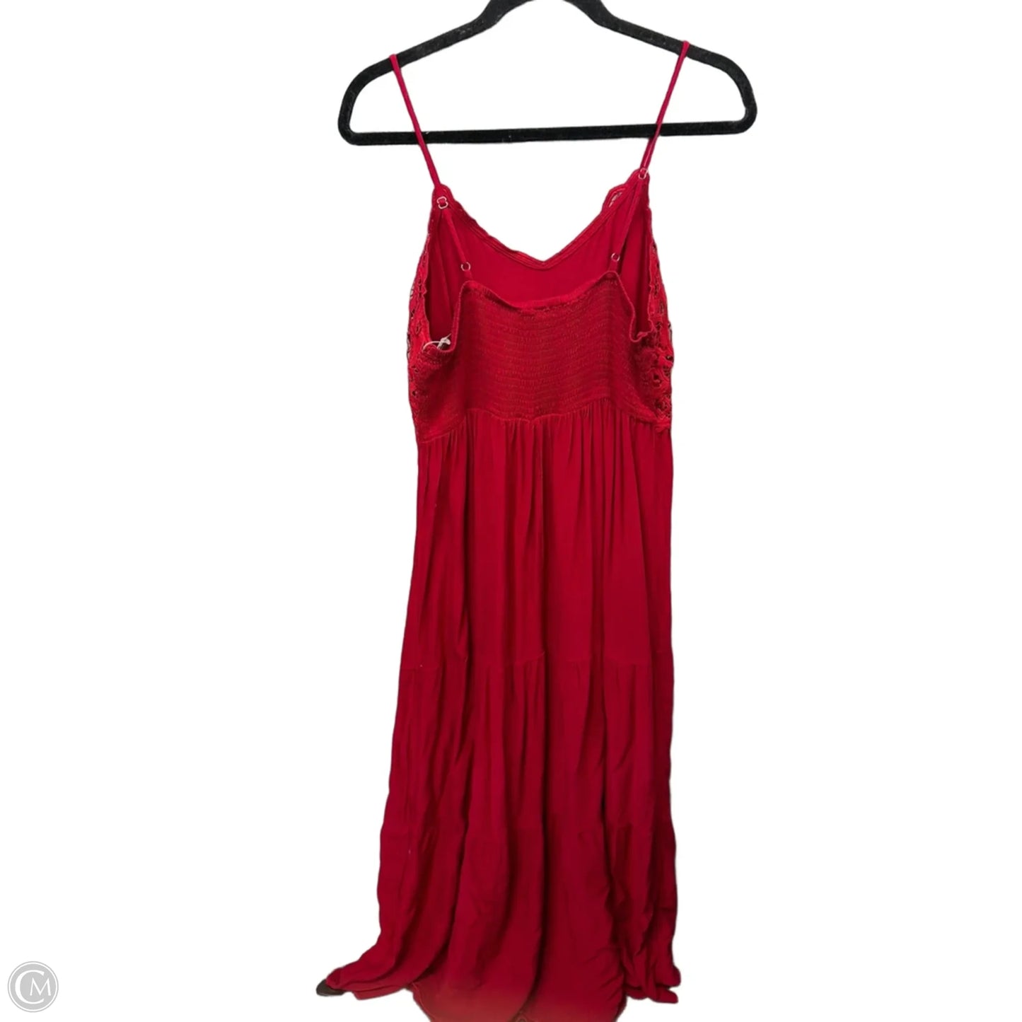 Dress Casual Maxi By Clothes Mentor In Red, Size: L