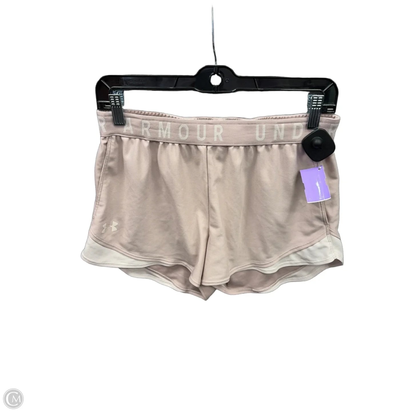 Athletic Shorts By Under Armour In Pink, Size: M