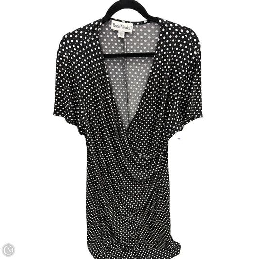 Dress Casual Midi By Ronnie Nicole In Polkadot Pattern, Size: 2x