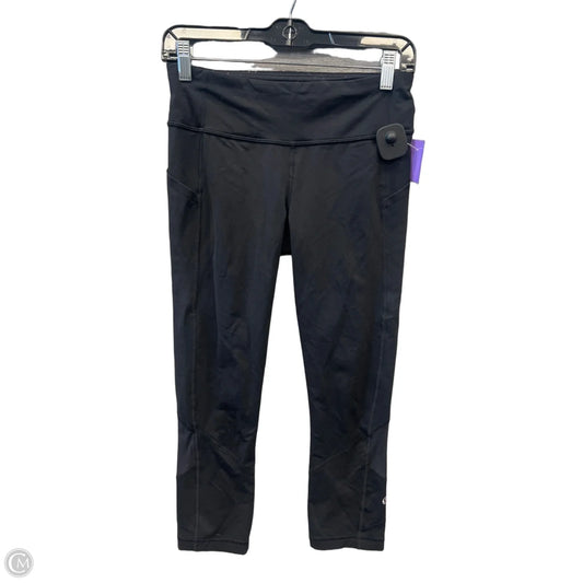 Athletic Leggings Capris By Lululemon In Black, Size: S
