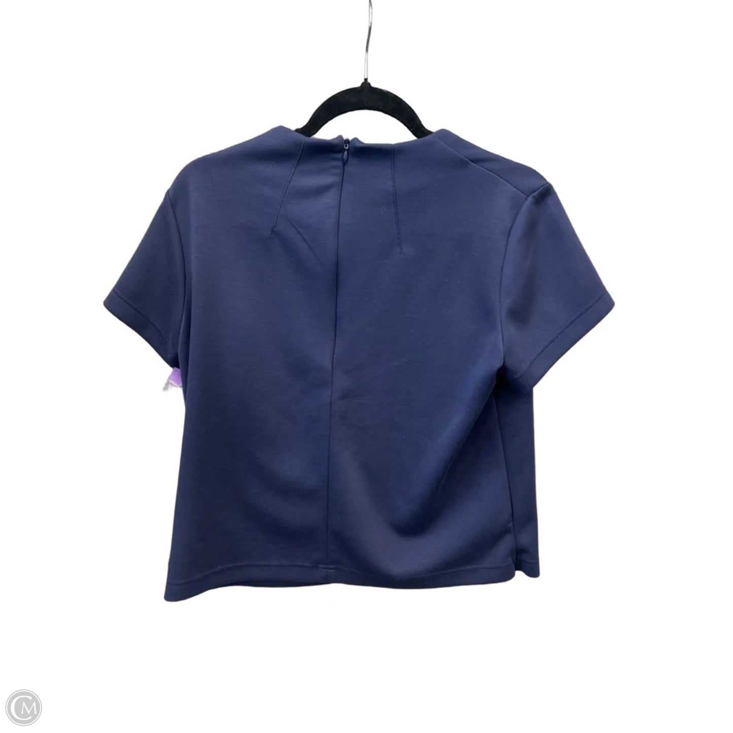 Top Short Sleeve By Clothes Mentor In Blue, Size: M