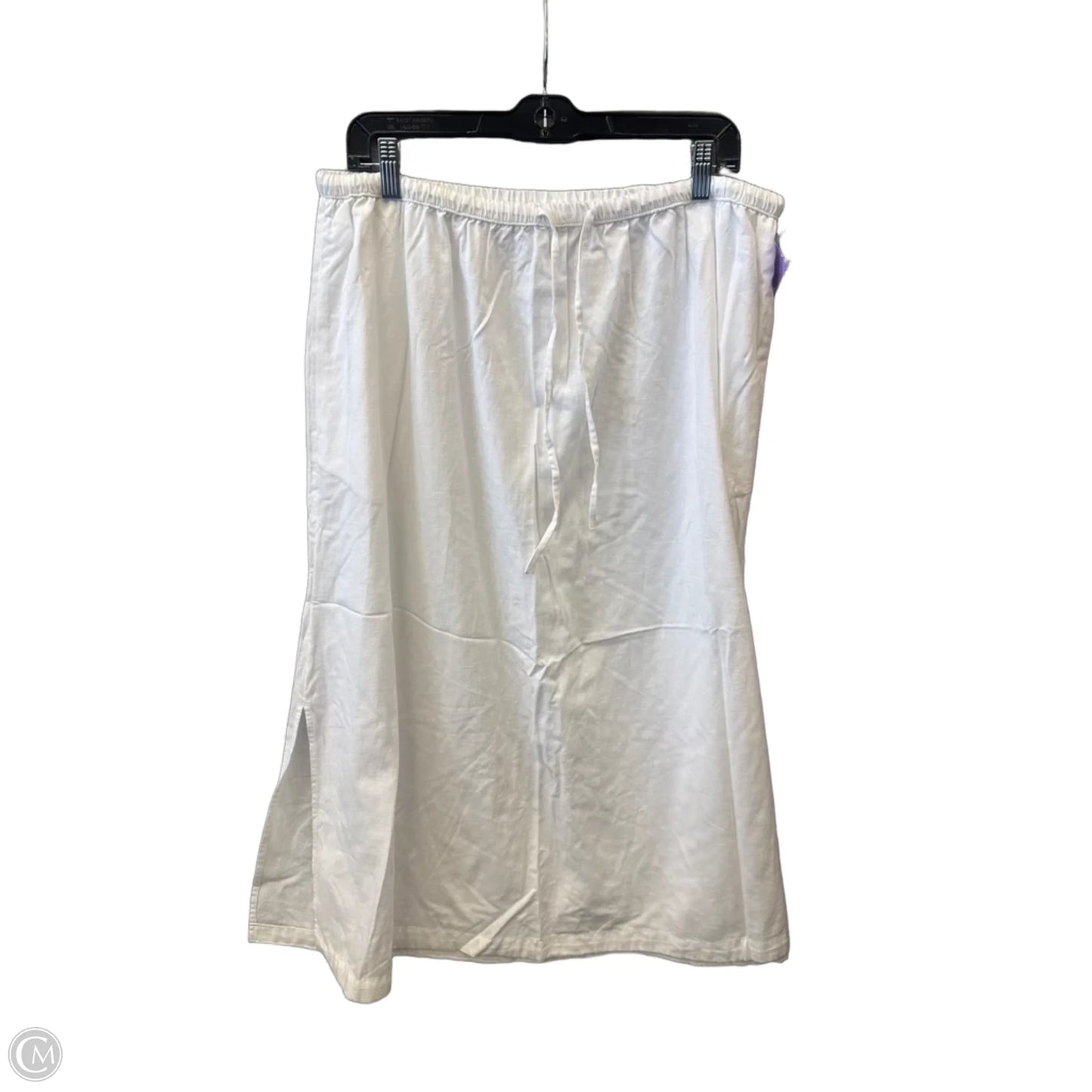 Skirt Maxi By Universal Thread In White, Size: 12