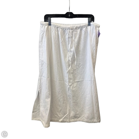 Skirt Maxi By Universal Thread In White, Size: 12