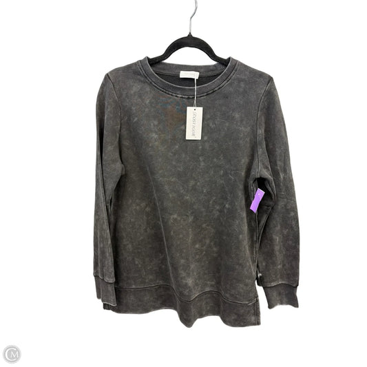 Top Long Sleeve By Clothes Mentor In Black, Size: L
