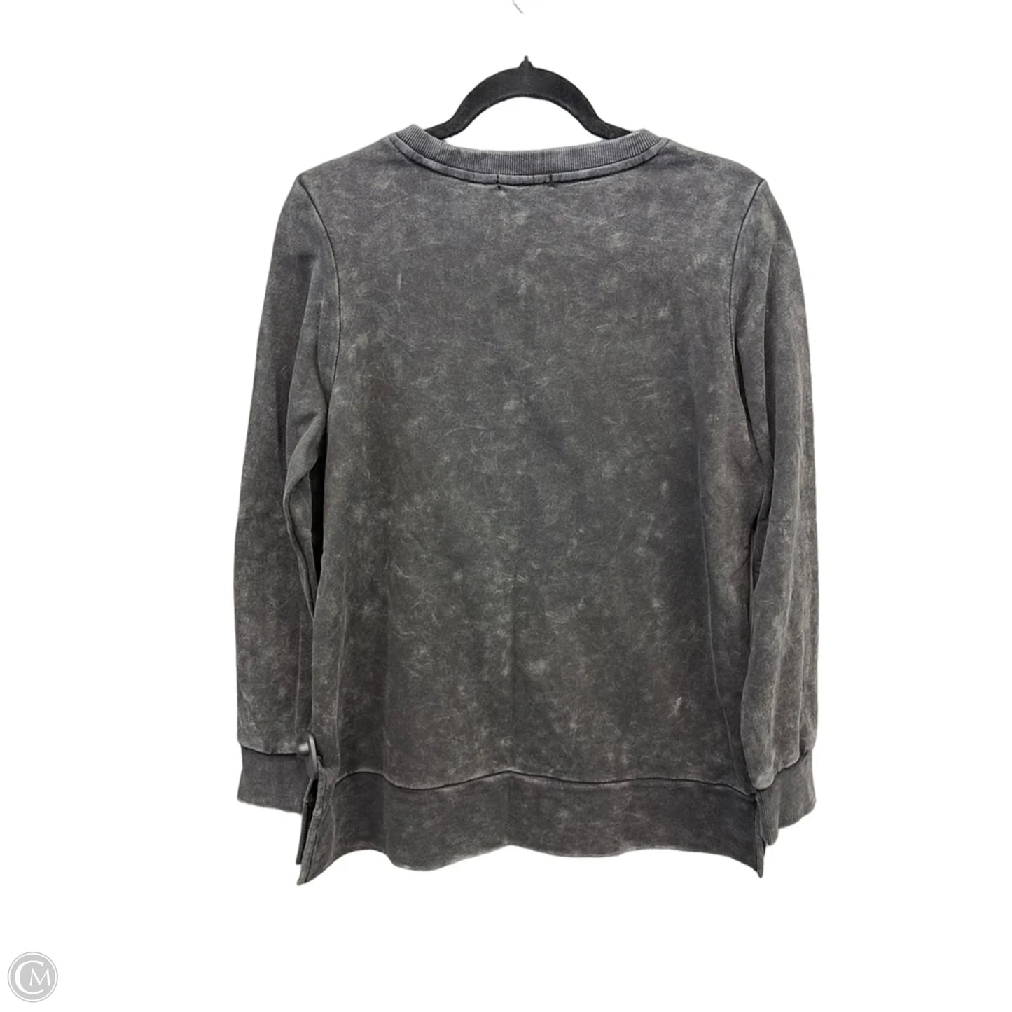 Top Long Sleeve By Clothes Mentor In Black, Size: L