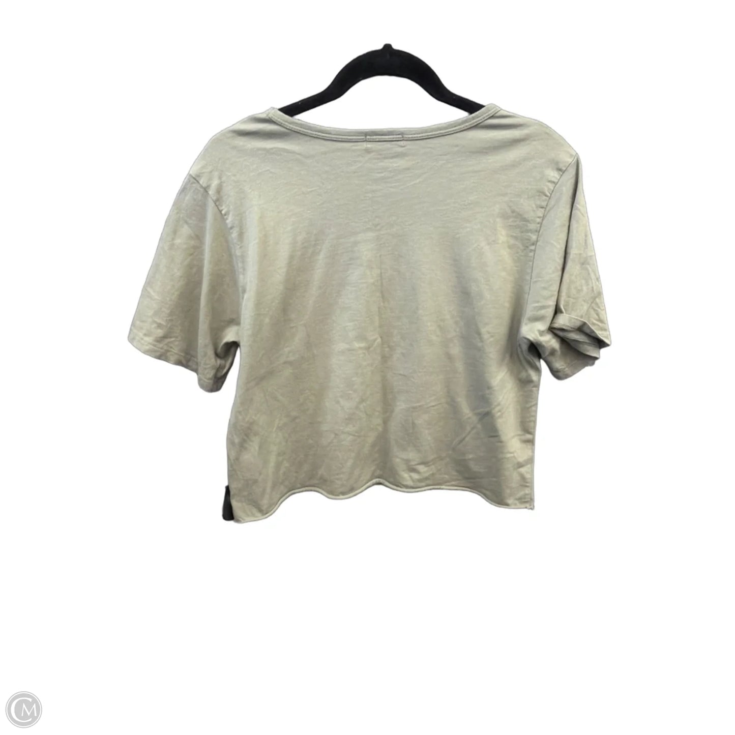 Top Short Sleeve By Originality In Green, Size: S