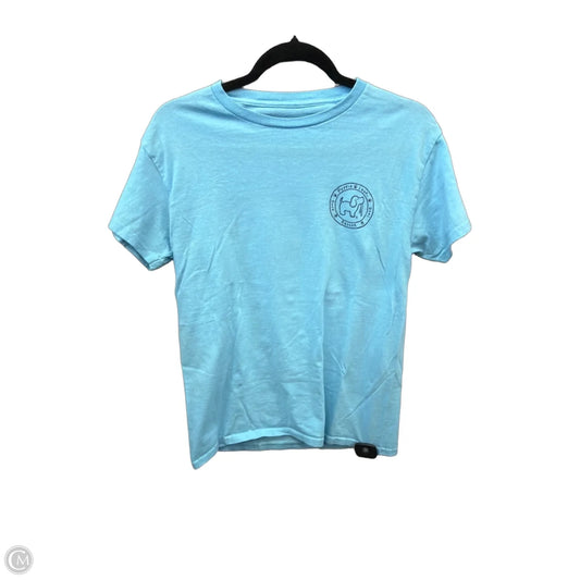 Top Short Sleeve By Clothes Mentor In Blue, Size: S