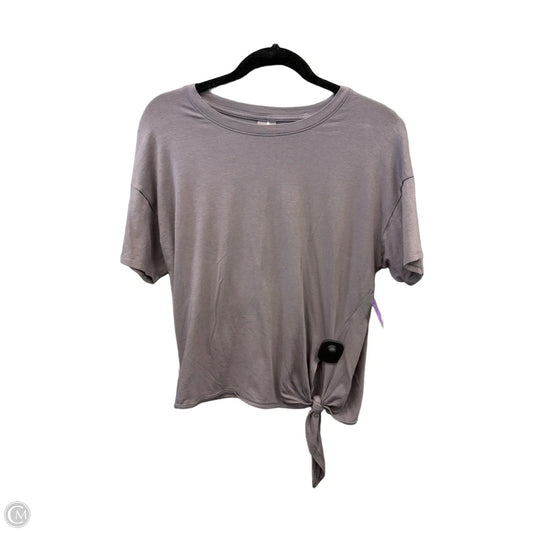 Athletic Top Short Sleeve By Calia In Purple, Size: Xs