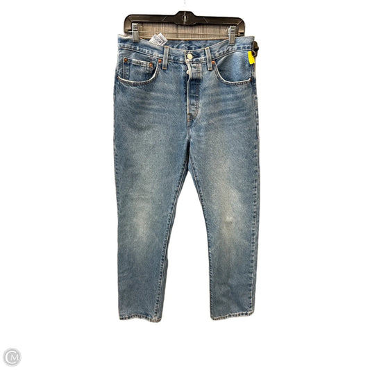 Jeans Skinny By Levis In Blue Denim, Size: 10