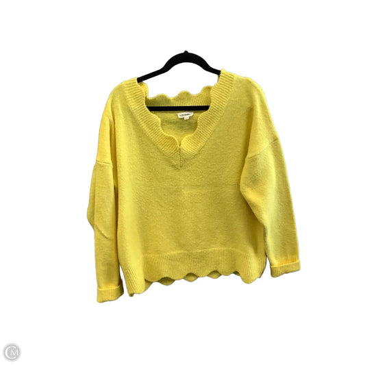 Sweater By Eesome In Yellow, Size: M