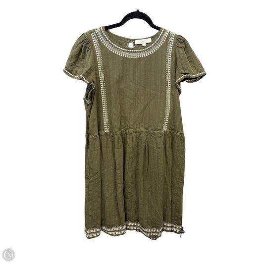 Dress Casual Short By Loft In Green, Size: Xl