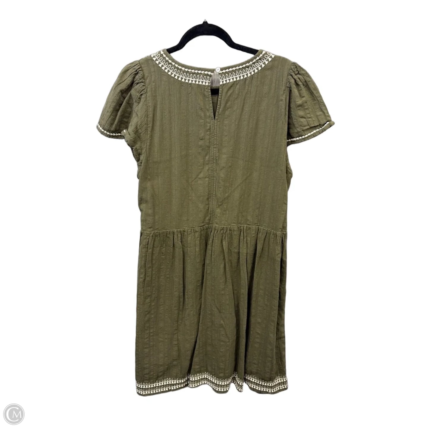Dress Casual Short By Loft In Green, Size: Xl