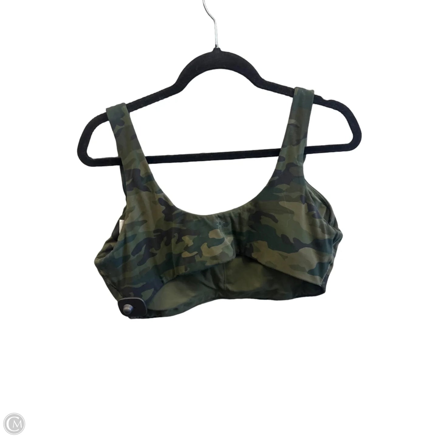 Athletic Bra By Offline In Camouflage Print, Size: Xxl