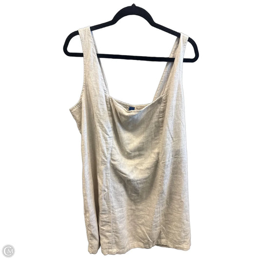 Dress Casual Short By Old Navy In Tan, Size: 2x