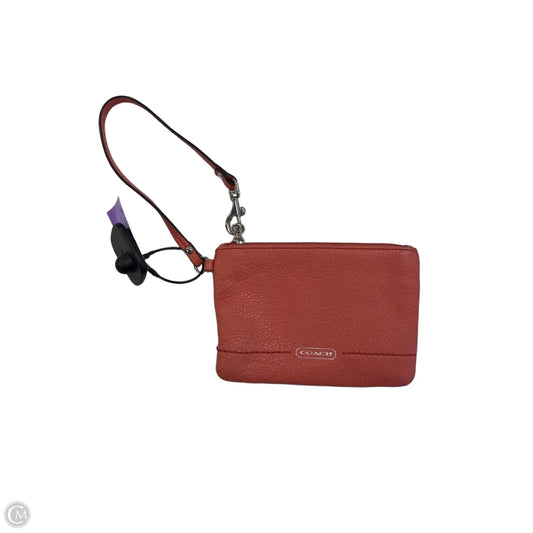 Wristlet Designer By Coach, Size: Small