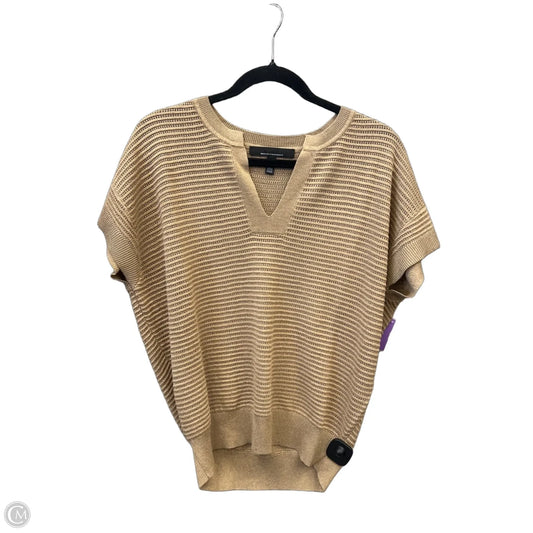 Sweater Short Sleeve By White House Black Market In Brown, Size: M
