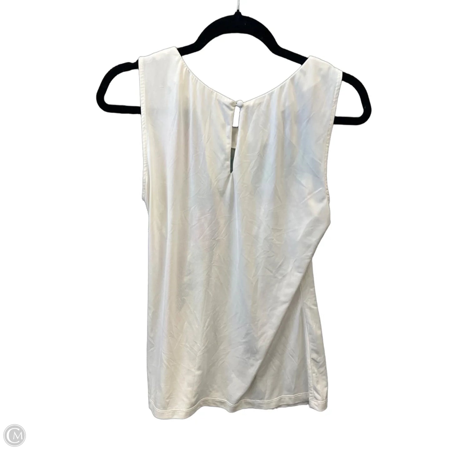 Top Sleeveless By Worthington In White, Size: M