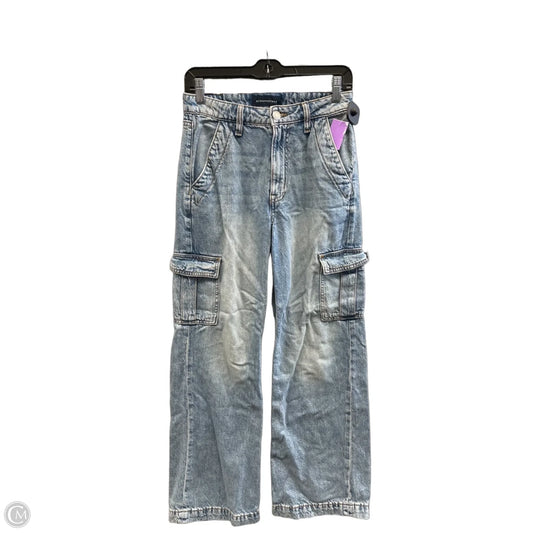 Jeans Wide Leg By Aeropostale In Blue Denim, Size: 2