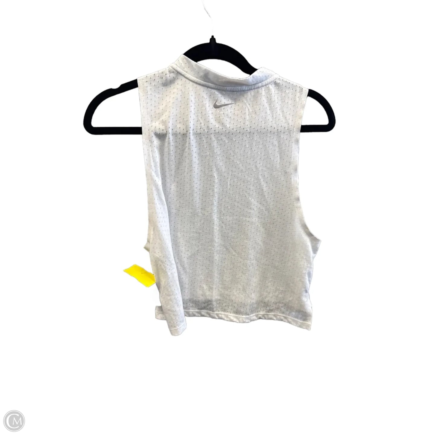 Athletic Tank Top By Nike In White, Size: S