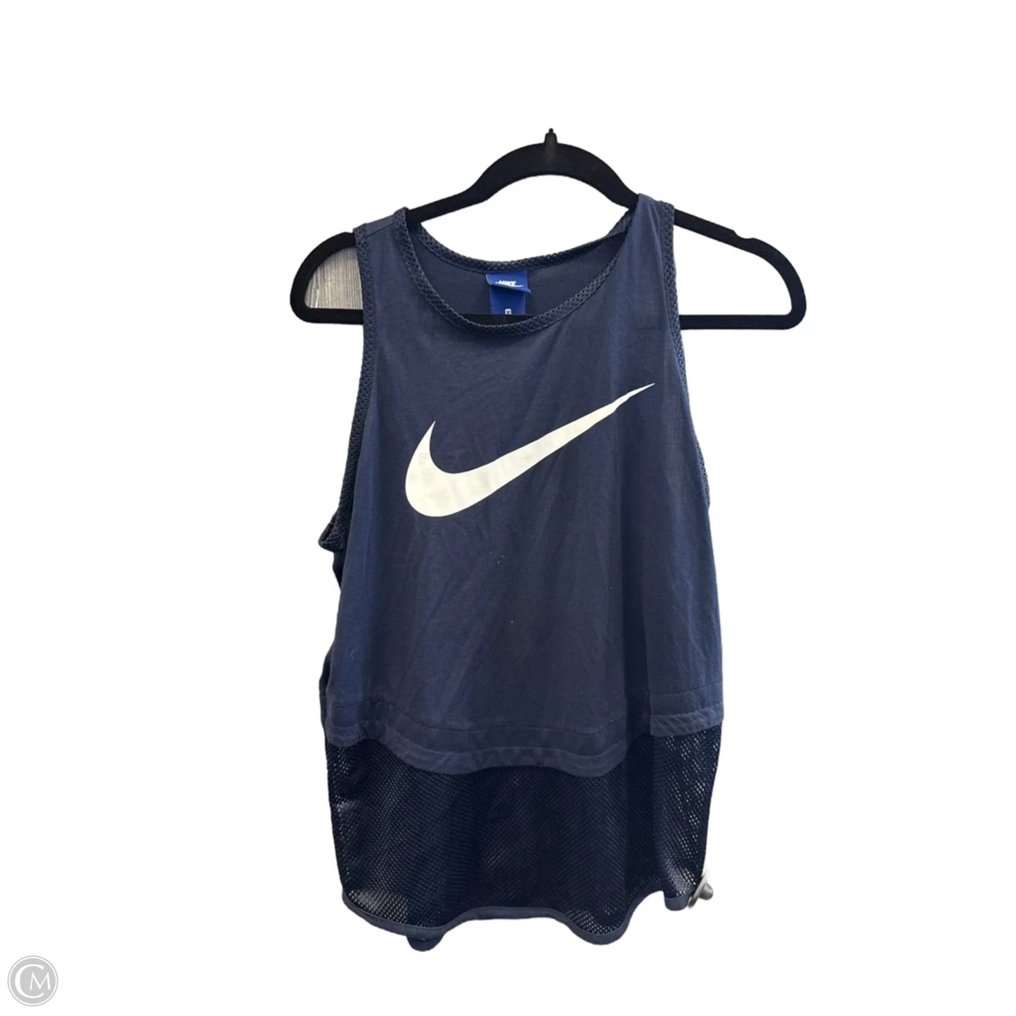 Athletic Tank Top By Nike In Blue, Size: M