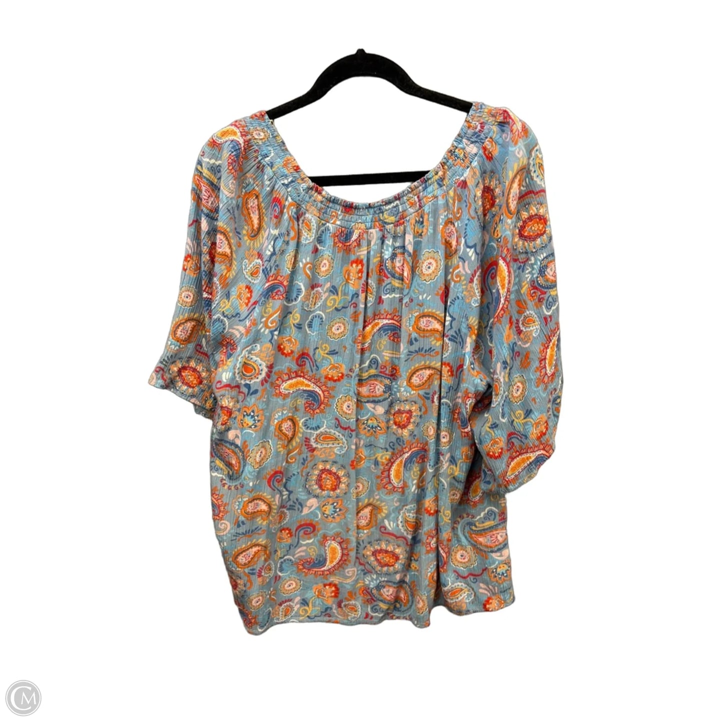 Top 3/4 Sleeve By Democracy In Blue, Size: Xl