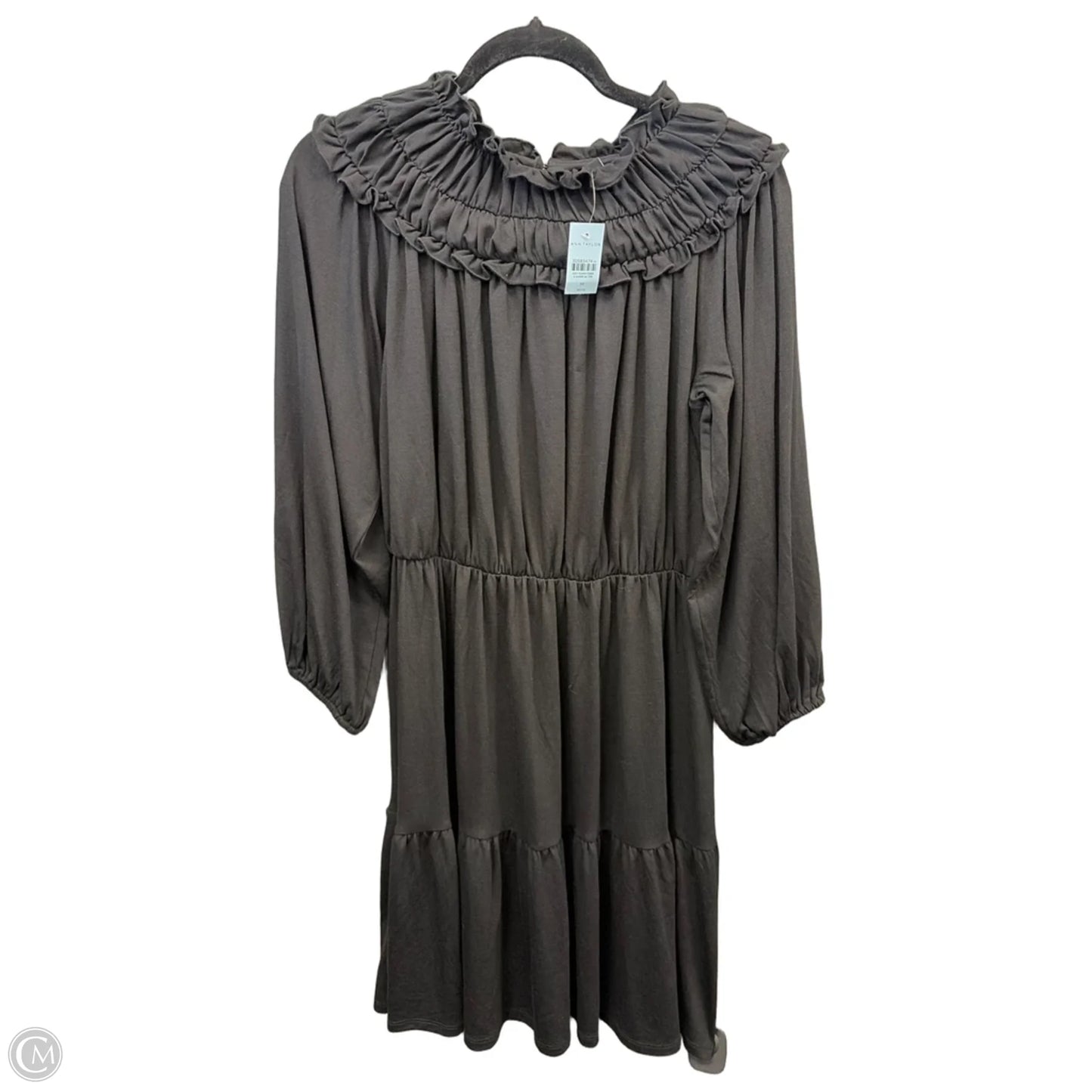 Dress Casual Short By Ann Taylor In Black, Size: Mp