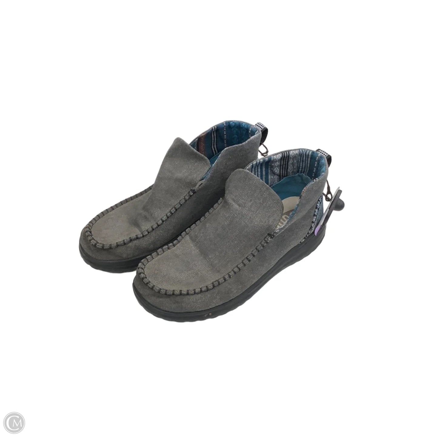 Shoes Sneakers By Hey Dude In Grey, Size: 9