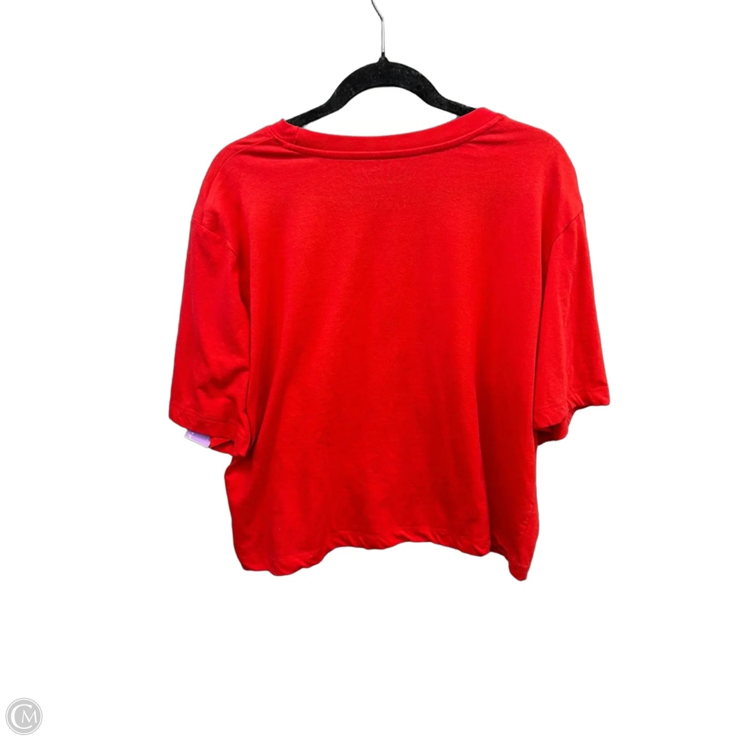 Top Short Sleeve By Clothes Mentor In Red, Size: Xl