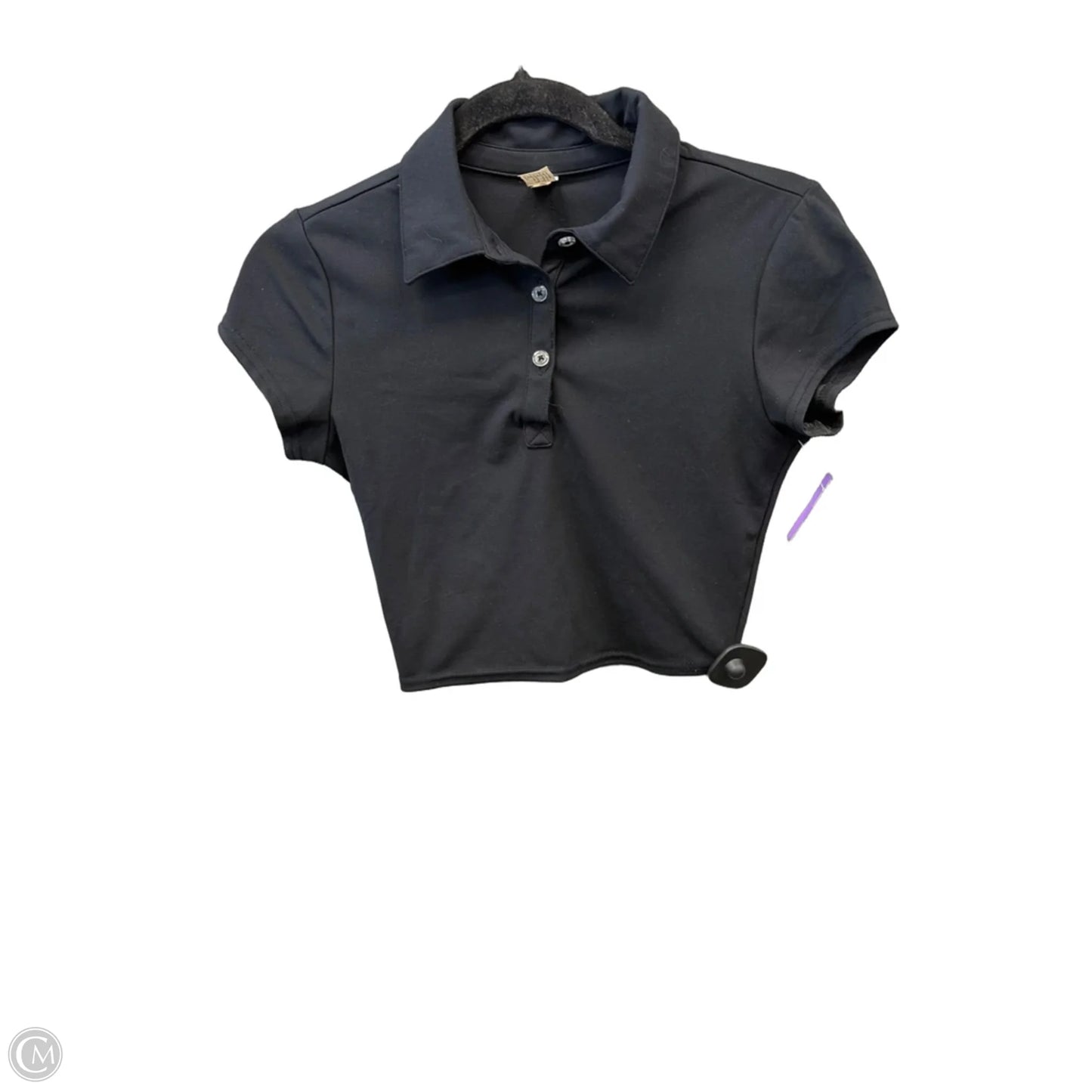 Athletic Top Short Sleeve By 90 Degrees By Reflex In Black, Size: Xs