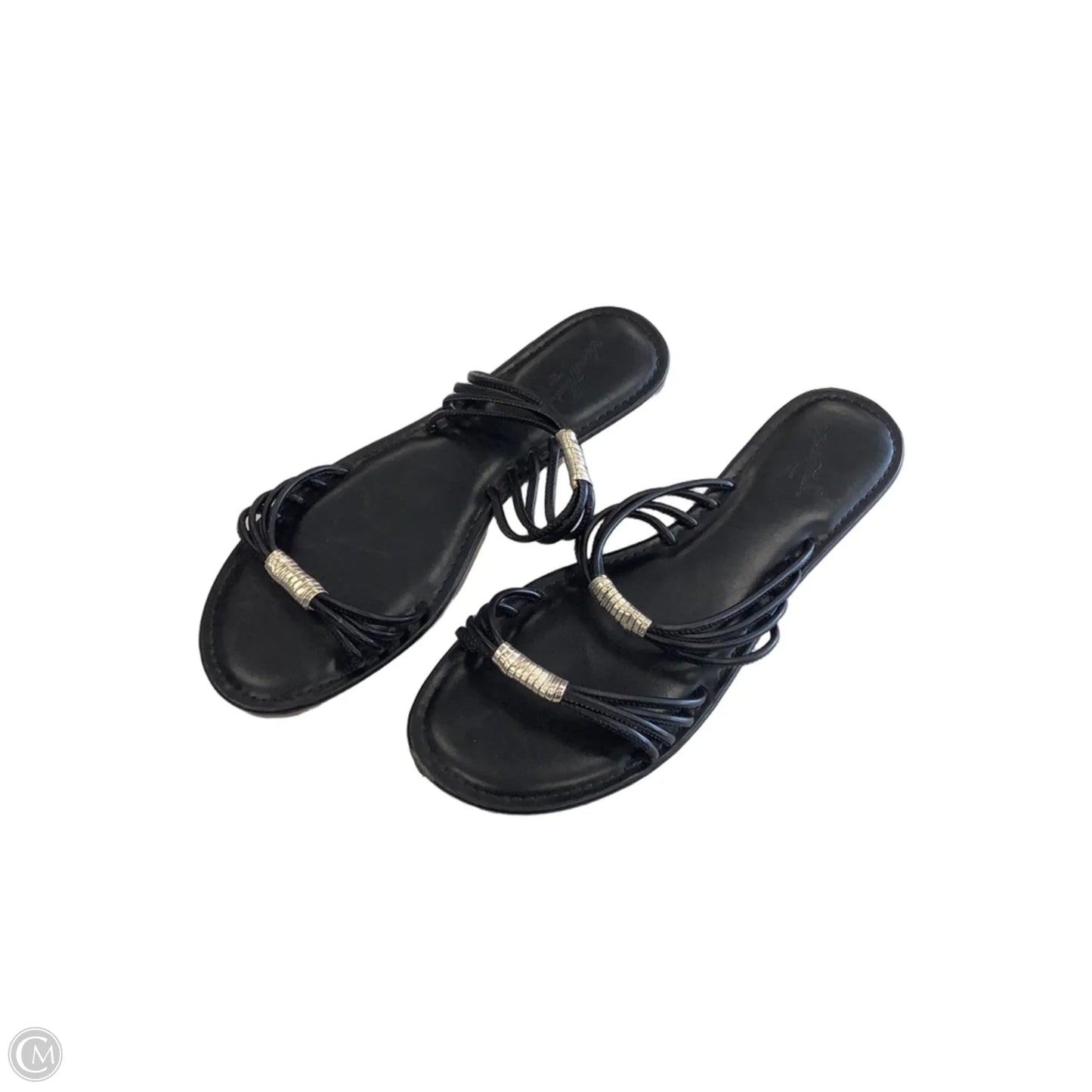 Sandals Flats By Universal Thread In Black, Size: 10