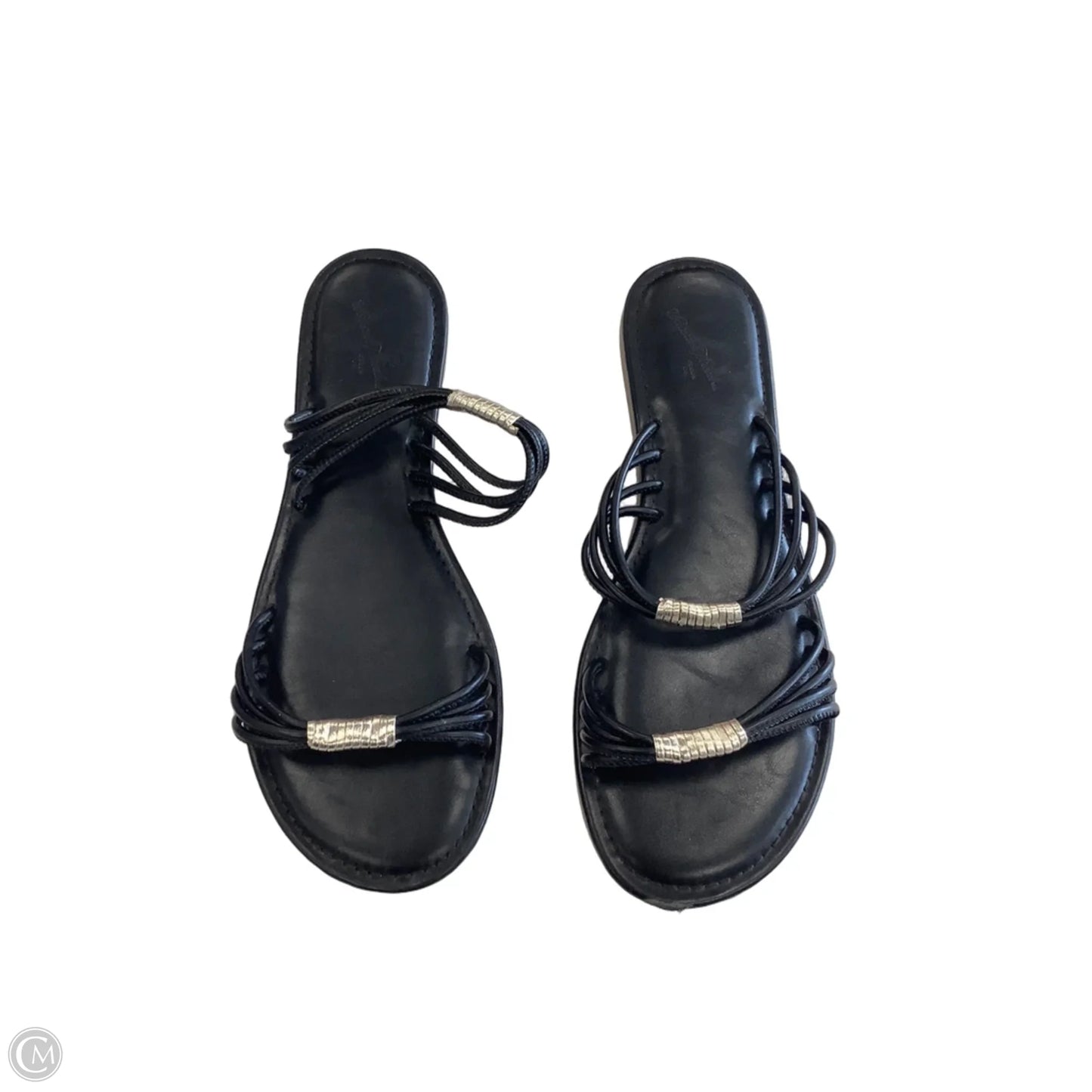 Sandals Flats By Universal Thread In Black, Size: 10