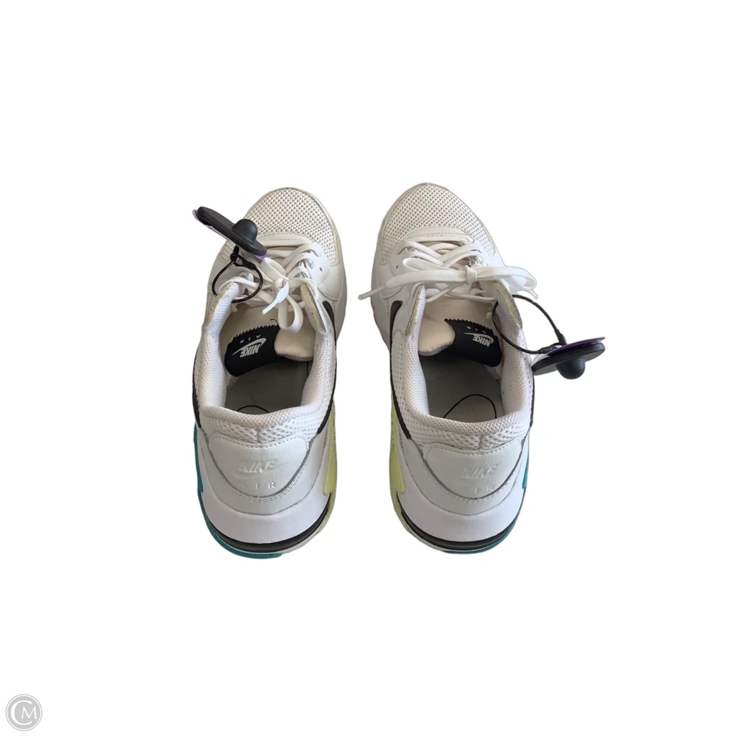 Shoes Sneakers By Nike In Silver, Size: 9.5