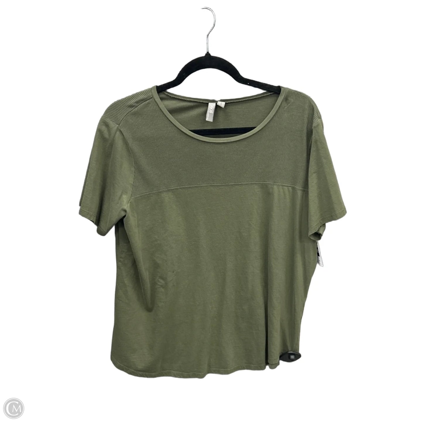Top Short Sleeve Basic By Asos In Green, Size: Xl