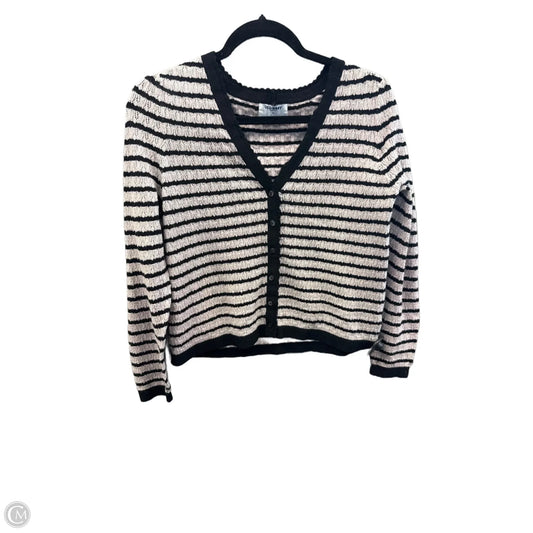 Sweater Cardigan By Old Navy In Striped Pattern, Size: Xl