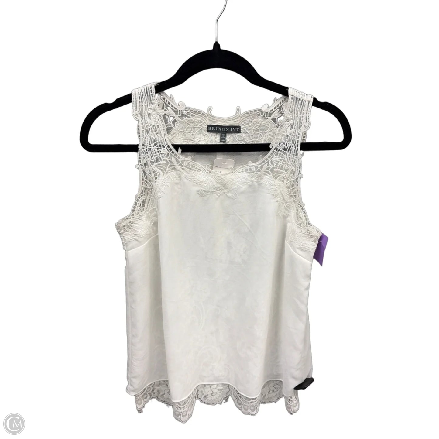 Top Sleeveless By Brixon Ivy In White, Size: S