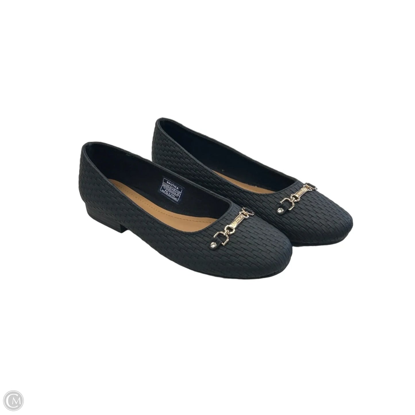 Shoes Flats By Nautica In Black, Size: 8.5