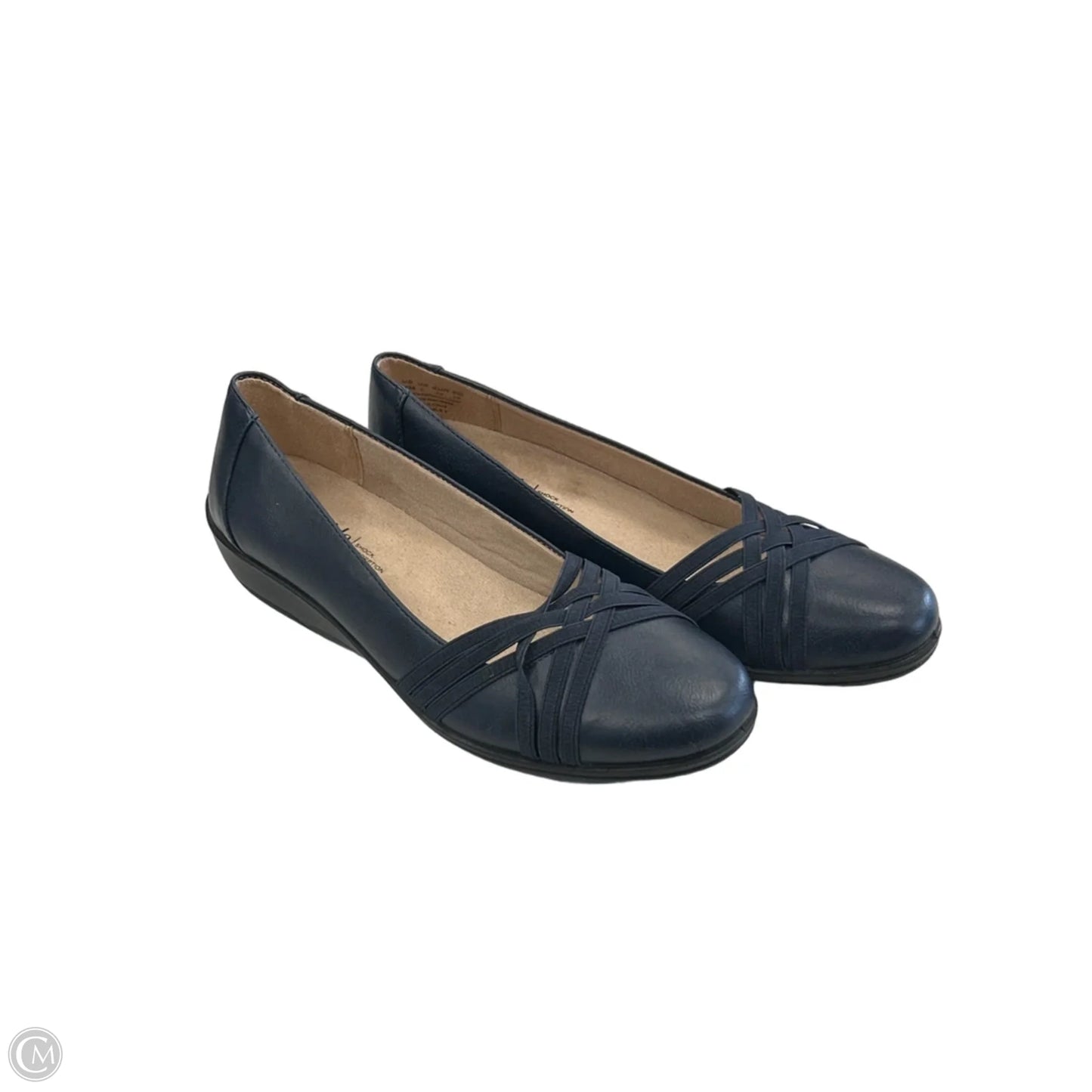 Shoes Flats By Life Stride In Navy, Size: 8.5